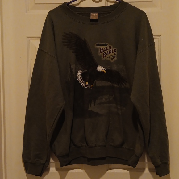 AMERICAN BALD EAGLE SWEATSHIRT - Picture 2 of 7